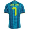 Nogometni Dres Kolumbija Luis Diaz 7 Gostujući SP 2026 Nogometni Dres Kolumbija Luis Diaz 7 Gostujući SP 2026