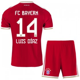 Dječji Nogometni Dres FC Bayern München Luis Diaz 14 Domaći 2026-27