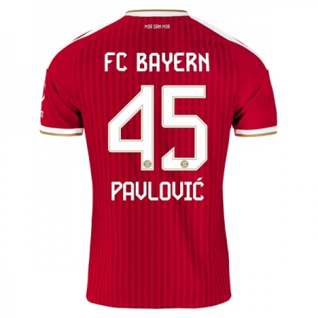 Nogometni Dres FC Bayern München Pavlovic 45 Domaći 2026-27 Nogometni Dres FC Bayern München Pavlovic 45 Domaći 2026-27