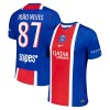 Nogometni Dres Paris Saint-Germain Joao Neves 87 Domaći 2026-27 Nogometni Dres Paris Saint-Germain Joao Neves 87 Domaći 2026-27