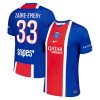 Nogometni Dres Paris Saint-Germain Zaire Emery 33 Domaći 2026-27 Nogometni Dres Paris Saint-Germain Zaire Emery 33 Domaći 2026-27