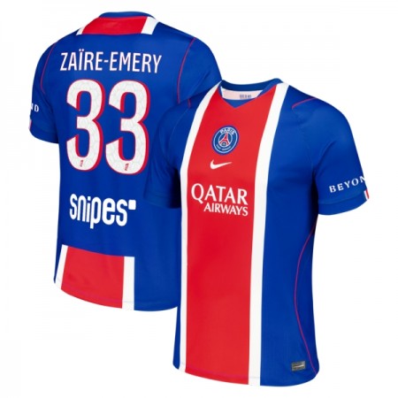Nogometni Dres Paris Saint-Germain Zaire Emery 33 Domaći 2026-27 Nogometni Dres Paris Saint-Germain Zaire Emery 33 Domaći 2026-27