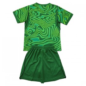 Dječji Nogometni Dres Brazil Golmanski Domaći SP 2026 Zelena