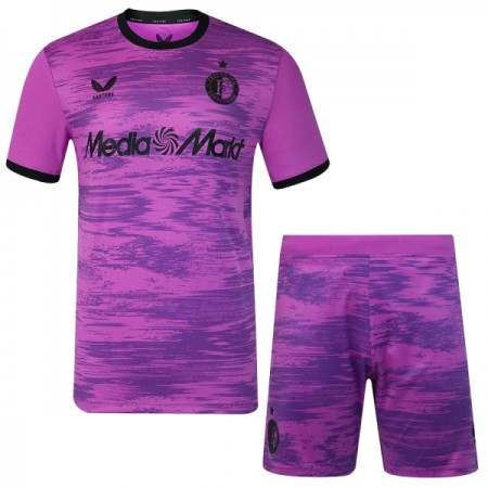 Dječji Nogometni Dres Feyenoord Rotterdam Golmanski 2026-27 Ljubičasta Dječji Nogometni Dres Feyenoord Rotterdam Golmanski 2026-27 Ljubičasta