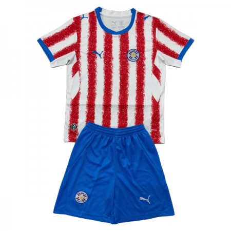 Dječji Nogometni Dres Paraguay Domaći SP 2026 Dječji Nogometni Dres Paraguay Domaći SP 2026