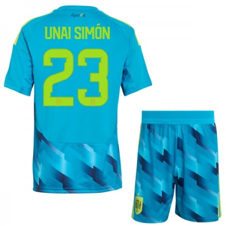 Dječji Nogometni Dres Španjolska Unai Simon 23 Golmanski SP 2026 Dječji Nogometni Dres Španjolska Unai Simon 23 Golmanski SP 2026