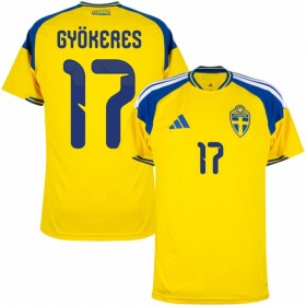 Nogometni Dres Švedska Gyokeres 17 Domaći SP 2026