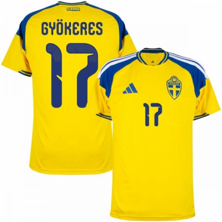 Nogometni Dres Švedska Gyokeres 17 Domaći SP 2026 Nogometni Dres Švedska Gyokeres 17 Domaći SP 2026
