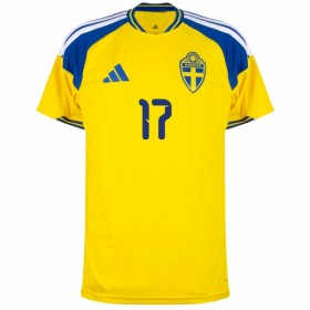 Nogometni Dres Švedska Gyokeres 17 Domaći SP 2026