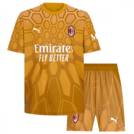 Dječji Nogometni Dres AC Milan Golmanski Domaći 2026-27