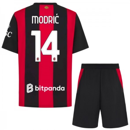 Dječji Nogometni Dres AC Milan Modrić 14 Domaći 2026-27 Dječji Nogometni Dres AC Milan Modrić 14 Domaći 2026-27