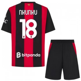 Dječji Nogometni Dres AC Milan Nkunku 18 Domaći 2026-27