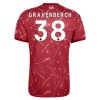 Dječji Nogometni Dres Liverpool Gravenberch 38 Domaći 2026-27