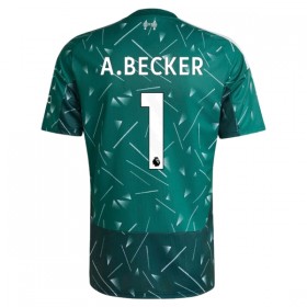 Nogometni Dres Liverpool A. Becker 1 Golmanski Domaći 2026-27 Zelena