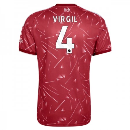 Nogometni Dres Liverpool Virgil 4 Domaći 2026-27