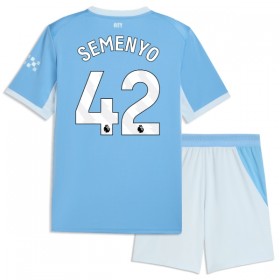 Dječji Nogometni Dres Manchester City Semenyo 42 Domaći 2026-27