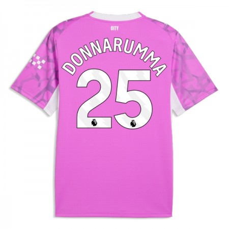 Nogometni Dres Manchester City Donnarumma 25 Golmanski Gostujući 2026-27 Ružičasta Nogometni Dres Manchester City Donnarumma 25 Golmanski Gostujući 2026-27 Ružičasta