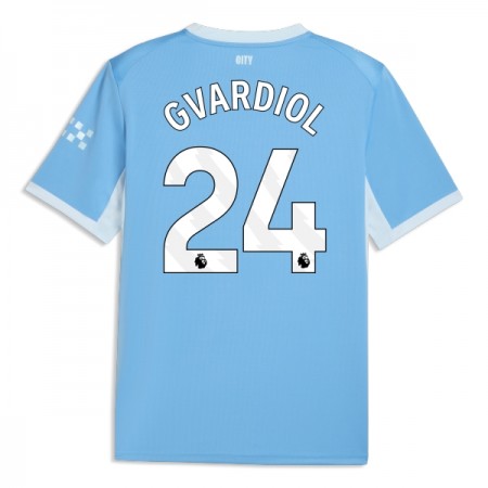 Nogometni Dres Manchester City Gvardiol 24 Domaći 2026-27 Nogometni Dres Manchester City Gvardiol 24 Domaći 2026-27