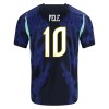 Dječji Nogometni Dres Brazil Pele 10 Gostujući SP 2026