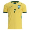 Dječji Nogometni Dres Brazil Vini JR. 7 Domaći SP 2026