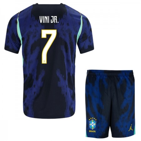 Dječji Nogometni Dres Brazil Vini JR. 7 Gostujući SP 2026 Dječji Nogometni Dres Brazil Vini JR. 7 Gostujući SP 2026