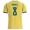 Nogometni Dres Brazil Bruno Guimaraes 8 Domaći SP 2026 Nogometni Dres Brazil Bruno Guimaraes 8 Domaći SP 2026