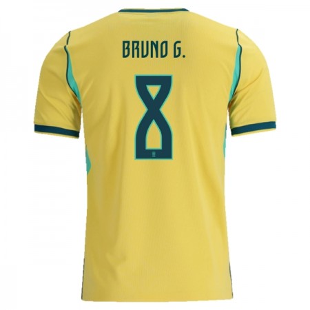 Nogometni Dres Brazil Bruno Guimaraes 8 Domaći SP 2026 Nogometni Dres Brazil Bruno Guimaraes 8 Domaći SP 2026