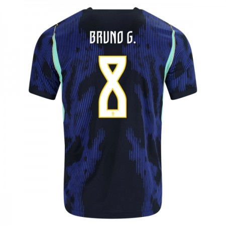 Nogometni Dres Brazil Bruno Guimaraes 8 Gostujući SP 2026 Nogometni Dres Brazil Bruno Guimaraes 8 Gostujući SP 2026