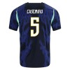 Nogometni Dres Brazil Casemiro 5 Gostujući SP 2026 Nogometni Dres Brazil Casemiro 5 Gostujući SP 2026