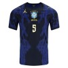Nogometni Dres Brazil Casemiro 5 Gostujući SP 2026