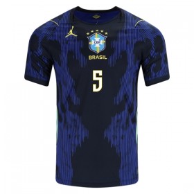 Nogometni Dres Brazil Casemiro 5 Gostujući SP 2026