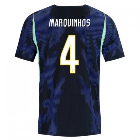 Nogometni Dres Brazil Marquinhos 4 Gostujući SP 2026