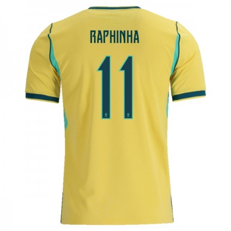Nogometni Dres Brazil Raphinha 11 Domaći SP 2026 Nogometni Dres Brazil Raphinha 11 Domaći SP 2026