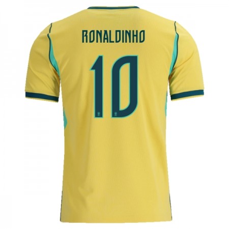 Nogometni Dres Brazil Ronaldinho 10 Domaći SP 2026