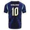 Nogometni Dres Brazil Ronaldinho 10 Gostujući SP 2026 Nogometni Dres Brazil Ronaldinho 10 Gostujući SP 2026