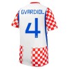 Dječji Nogometni Dres Hrvatska Gvardiol 4 Domaći SP 2026