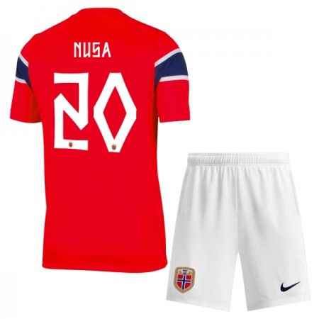 Dječji Nogometni Dres Norveška Nusa 20 Domaći SP 2026