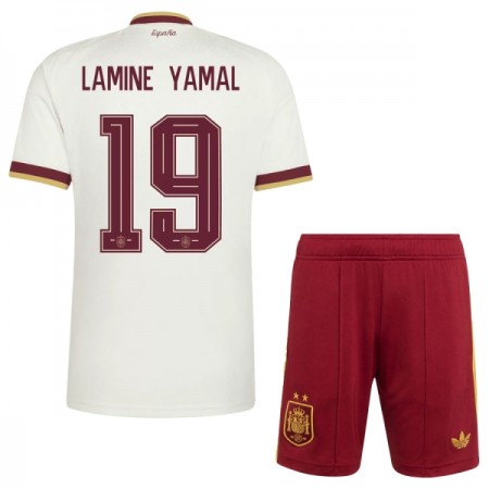 Dječji Nogometni Dres Španjolska 2 Stars Lamine Yamal 19 Gostujući SP 2026
