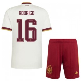 Dječji Nogometni Dres Španjolska 2 Stars Rodrigo 16 Gostujući SP 2026