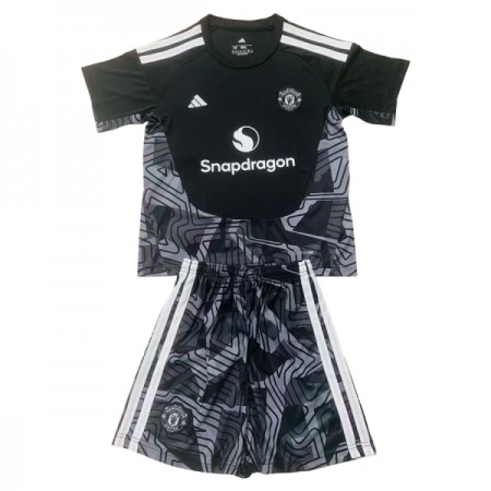 Dječji Nogometni Dres Manchester United Golmanski 2026-27 Crna
