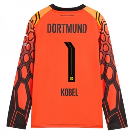 Nogometni Dres Borussia Dortmund Kobel 1 Golmanski Domaći 2026-27 Naranča Dugim Rukavima