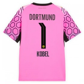 Nogometni Dres Borussia Dortmund Kobel 1 Golmanski Gostujući 2026-27 Ružičasta