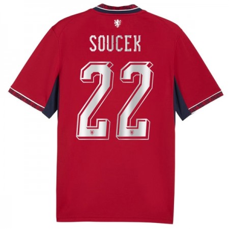 Nogometni Dres Češka Soucek 22 Domaći SP 2026 Nogometni Dres Češka Soucek 22 Domaći SP 2026