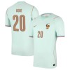Nogometni Dres Francuska Desire Doue 20 Gostujući SP 2026 Nogometni Dres Francuska Desire Doue 20 Gostujući SP 2026