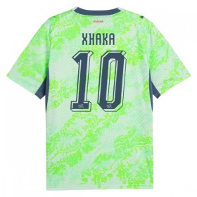 Nogometni Dres Švicarska Granit Xhaka 10 Gostujući SP 2026