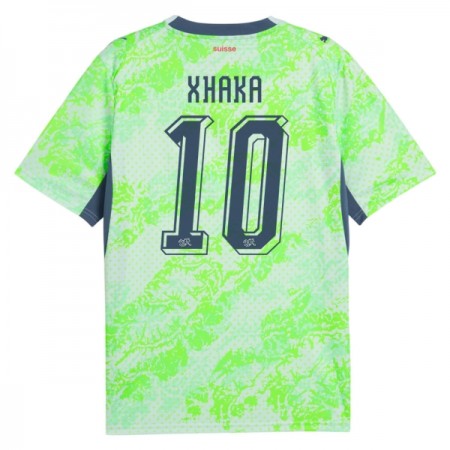 Nogometni Dres Švicarska Granit Xhaka 10 Gostujući SP 2026