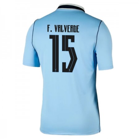 Nogometni Dres Urugvaj Federico Valverde 15 Domaći SP 2026 Nogometni Dres Urugvaj Federico Valverde 15 Domaći SP 2026