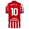 Nogometni Dres Atlético Madrid Alex B. 10 Domaći 2026-27 Nogometni Dres Atlético Madrid Alex B. 10 Domaći 2026-27