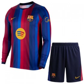 Dječji Nogometni Dres FC Barcelona Domaći 2026-27 Dugim Rukavima