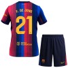Dječji Nogometni Dres FC Barcelona F. De Jong 21 Domaći 2026-27 Dječji Nogometni Dres FC Barcelona F. De Jong 21 Domaći 2026-27